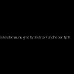 Extended munù grid by iExtrax7 anche per fp1!
