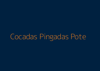 Cocadas Pingadas - Pote