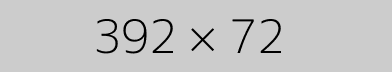 392x72 banner