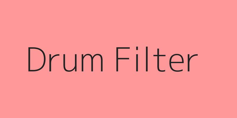 Drum Filter
