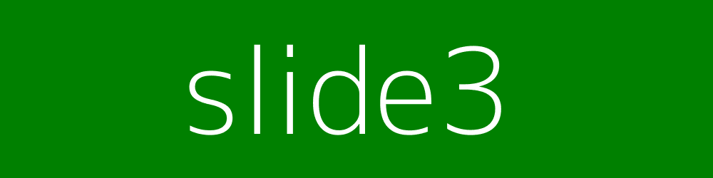 Third slide