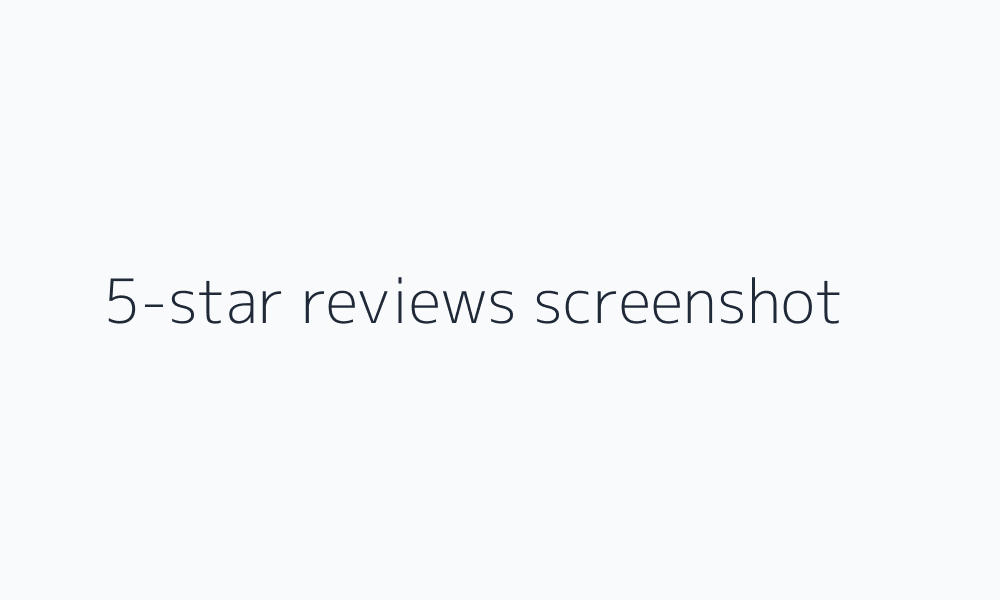 Reviews screenshot