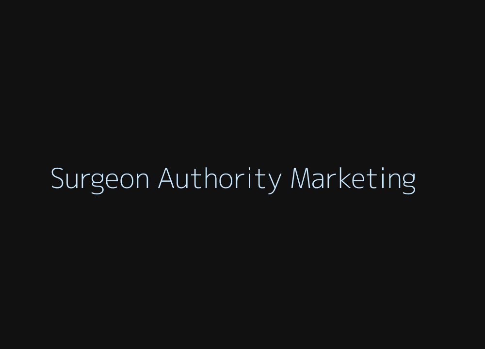 Plastic surgeon authority marketing and safety messaging