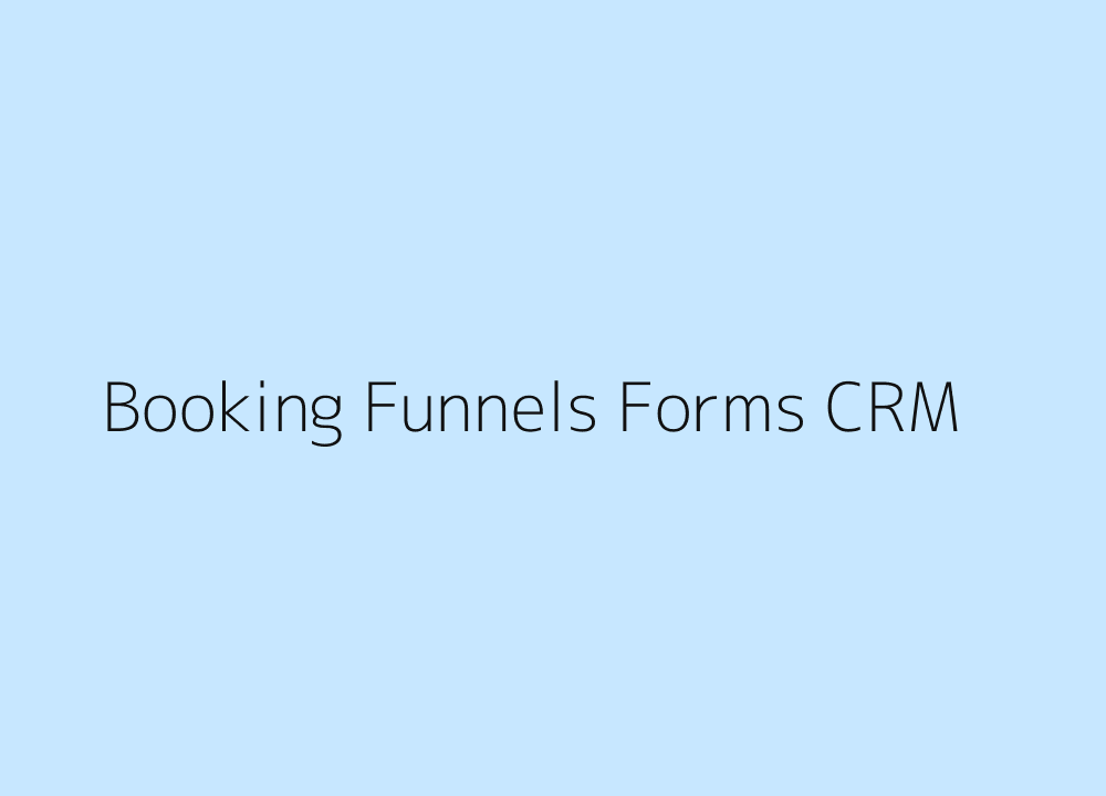 MedSpa booking funnels and forms