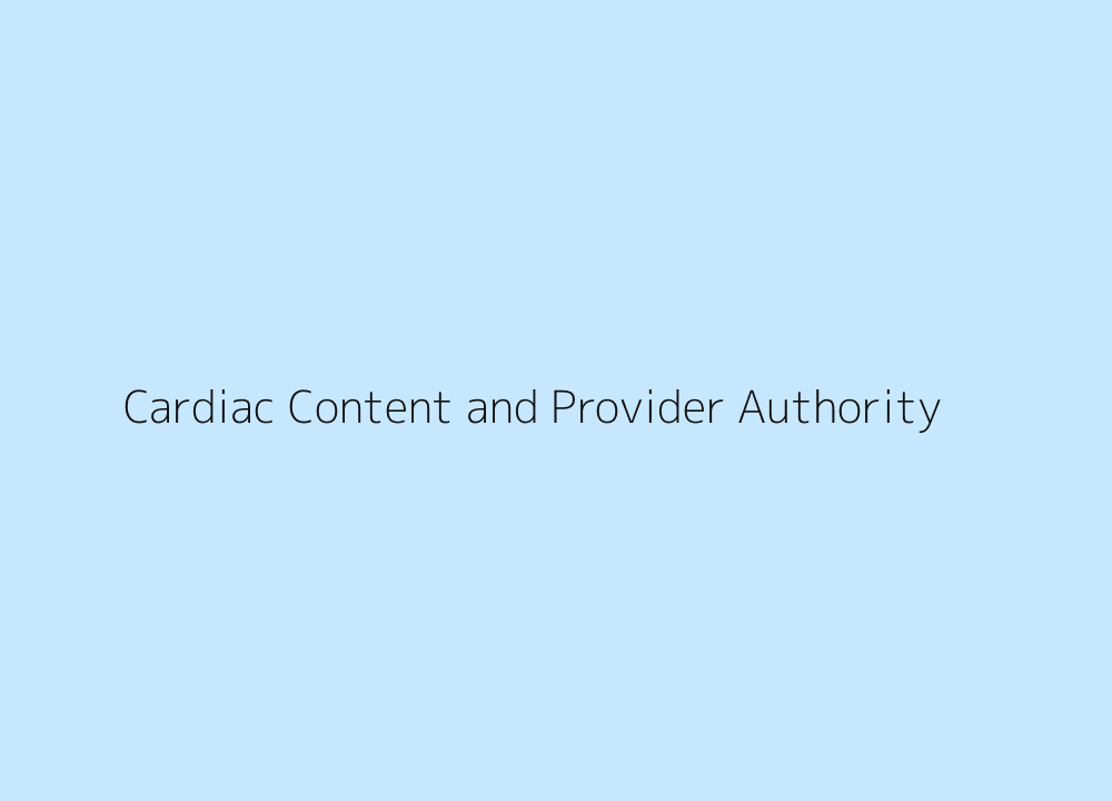 Clinician reviewed cardiology content and provider authority