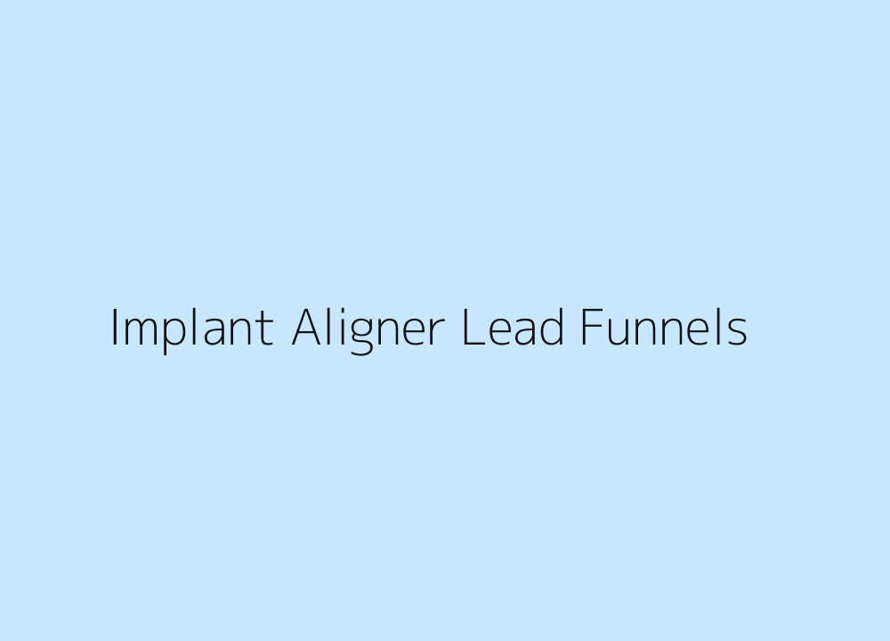 Dental implant aligner and full mouth treatment decision content
