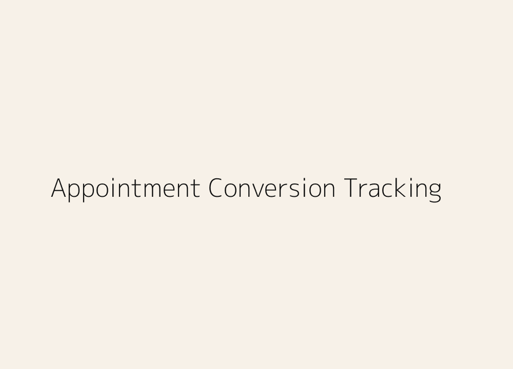Medical appointment conversion tracking with GA4 calls forms and booking clicks