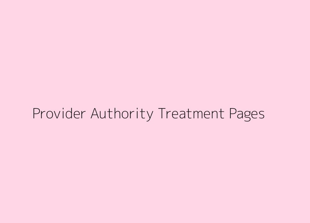 Dermatologist authority and comprehensive aesthetic treatment pages