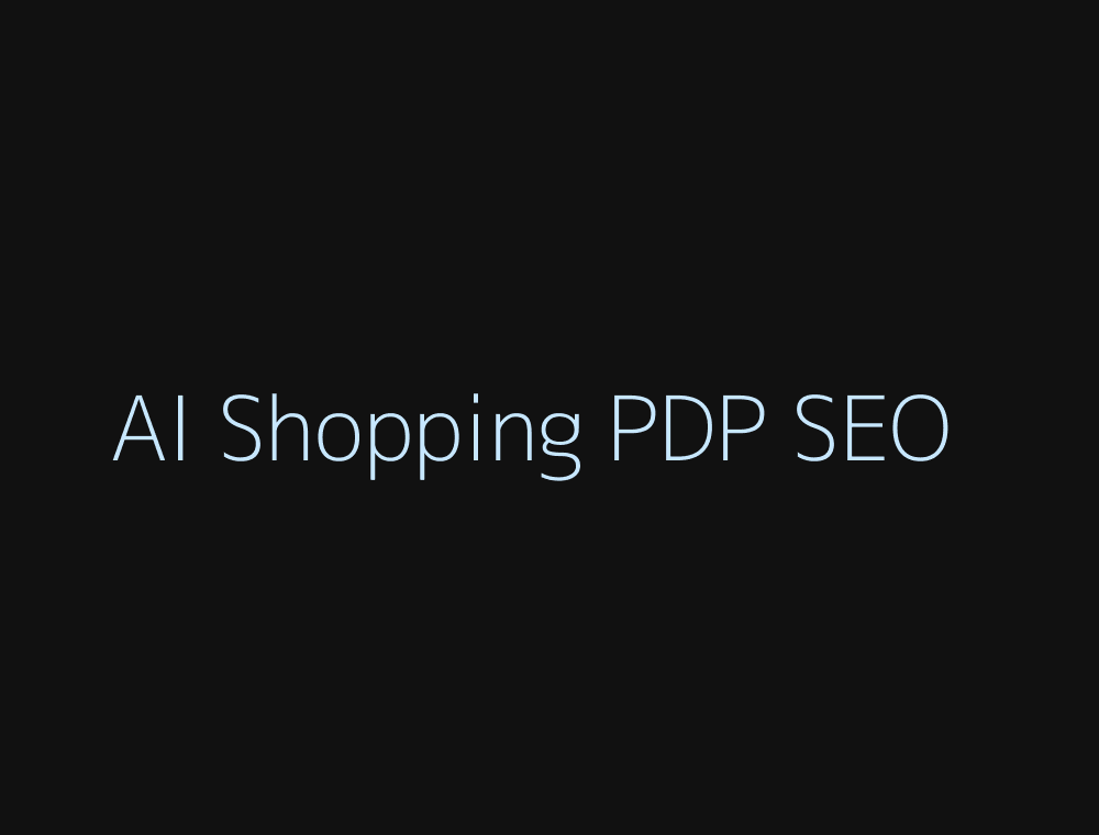Source-grade Shopify product content for Google AI and ChatGPT Search