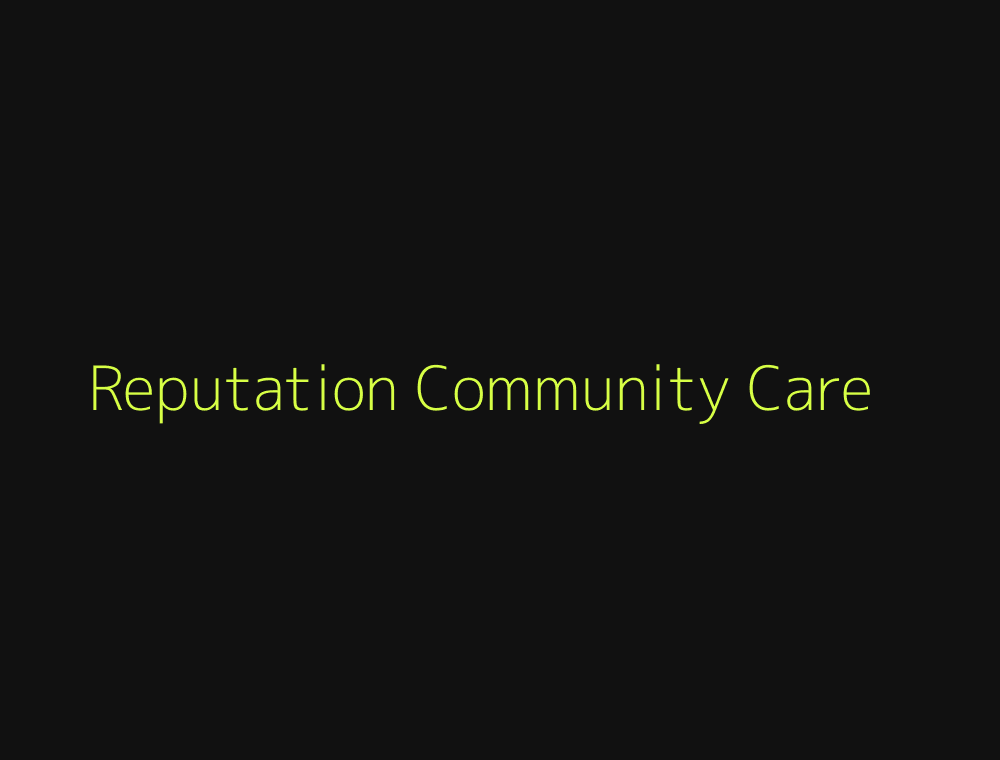 Healthcare reputation community moderation and escalation workflow