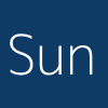 Smiling sun icon