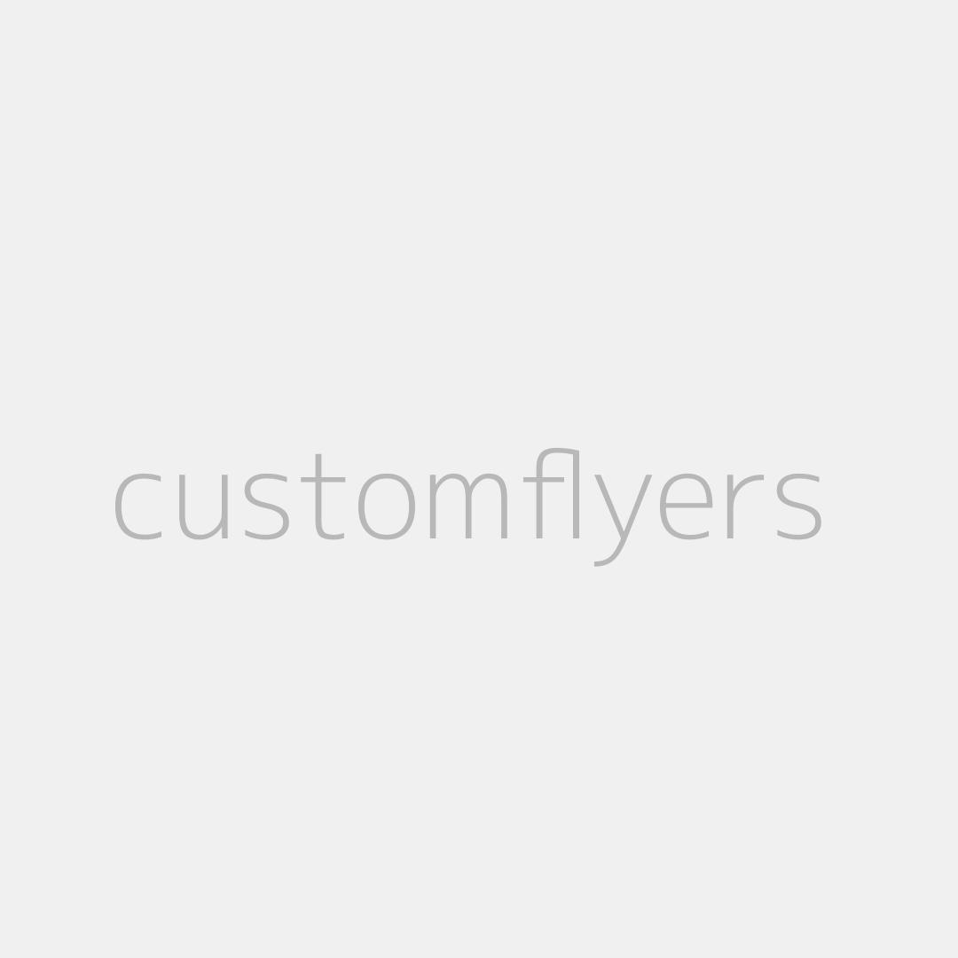 Custom flyers ink drip