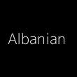 Albanian