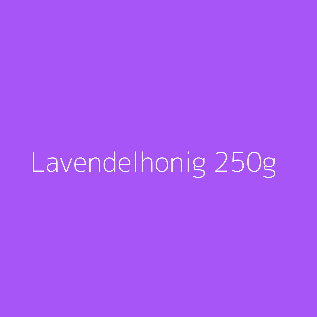 Lavendelhonig 250 g