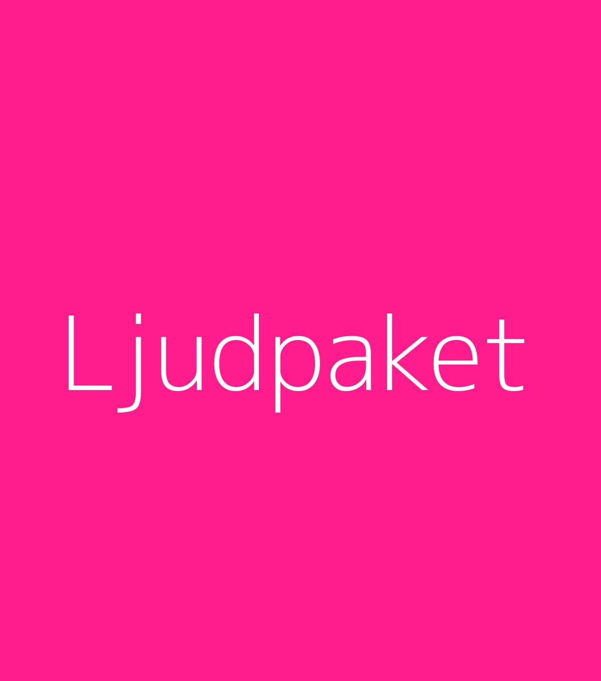 Ljudpaket