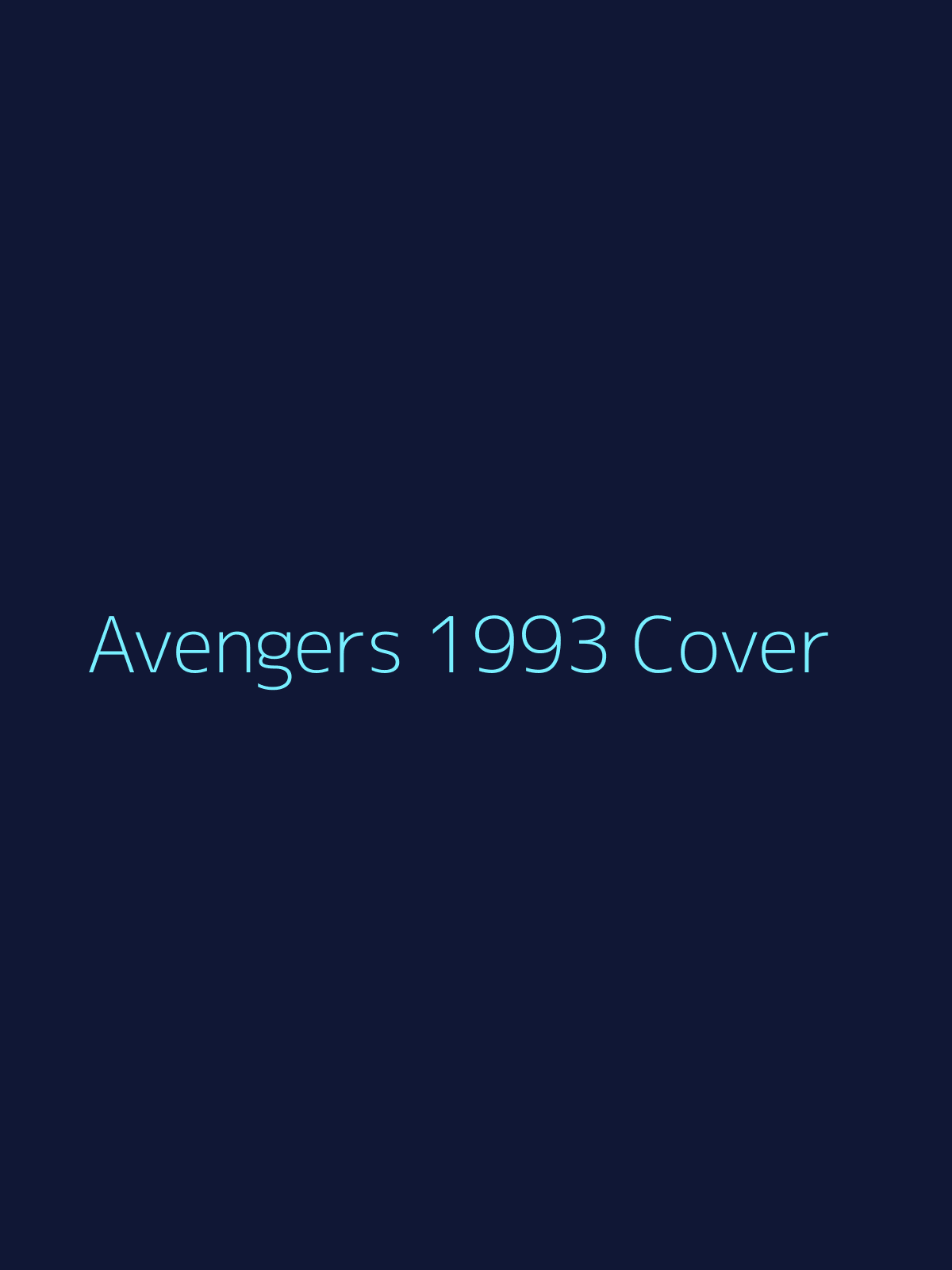 Captain America and the Avengers cover art