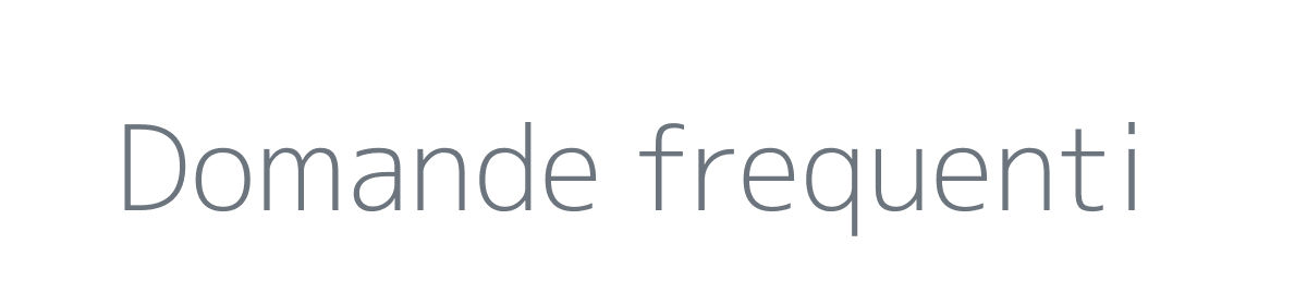 Domande frequenti