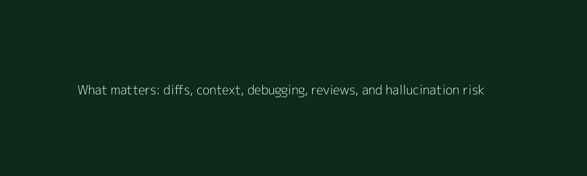 What matters in coding