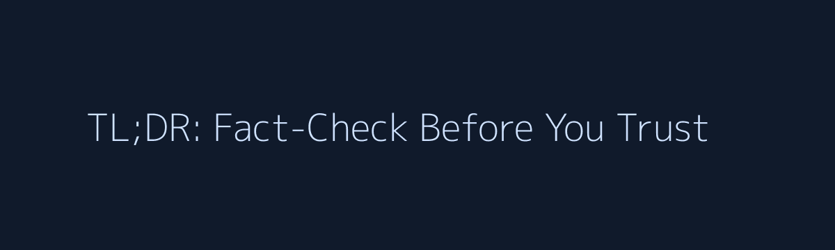 TLDR section banner