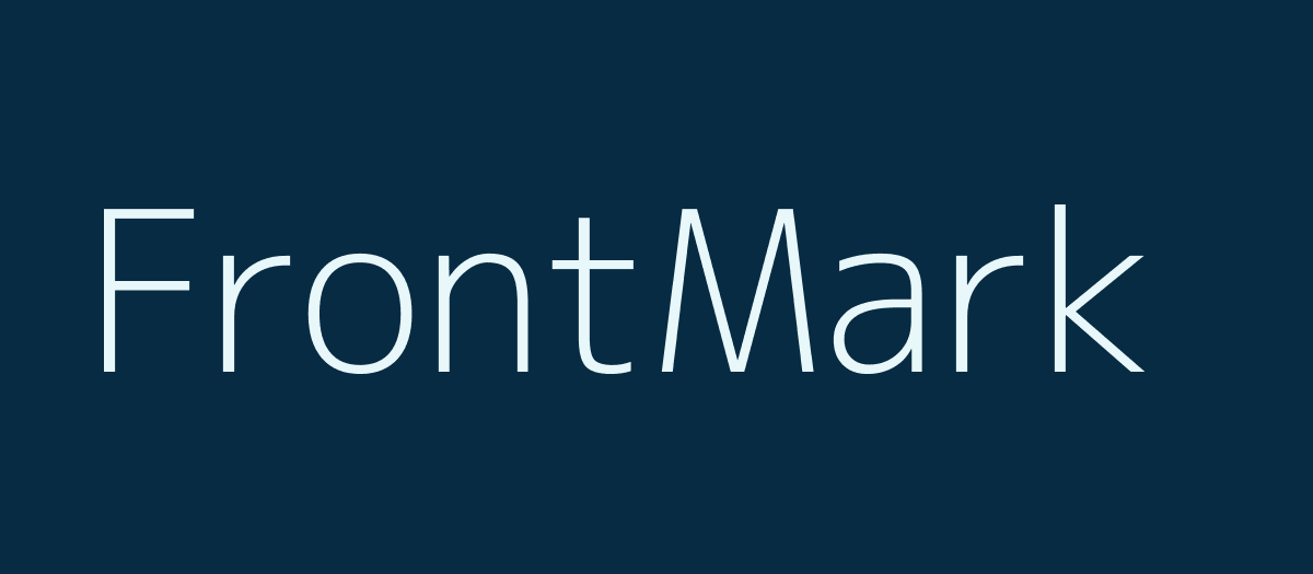 FrontMark visual
