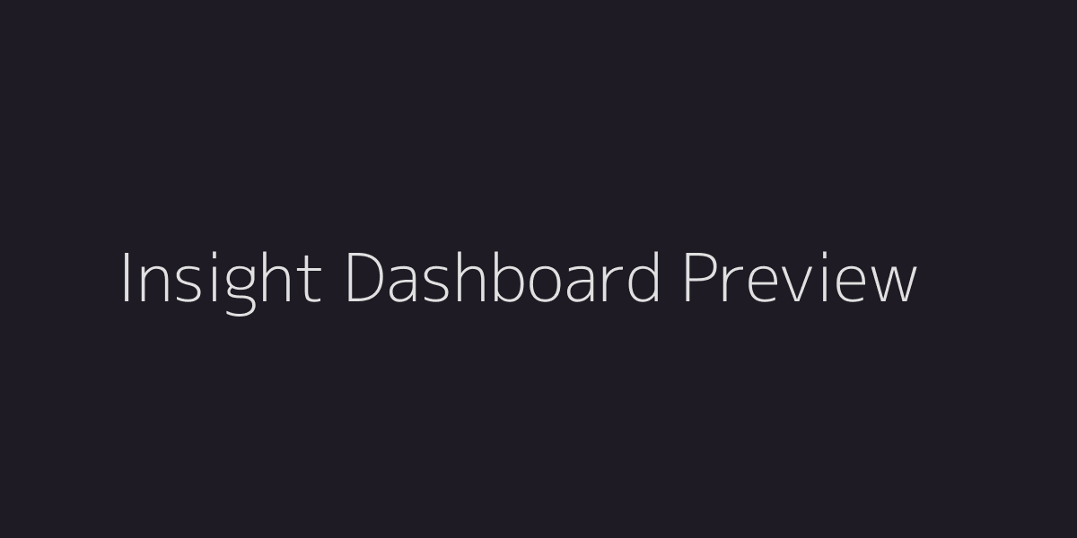 Dashboard Preview