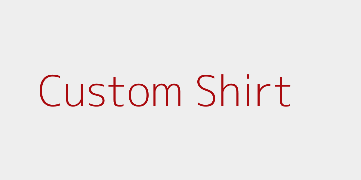 Custom men design 2