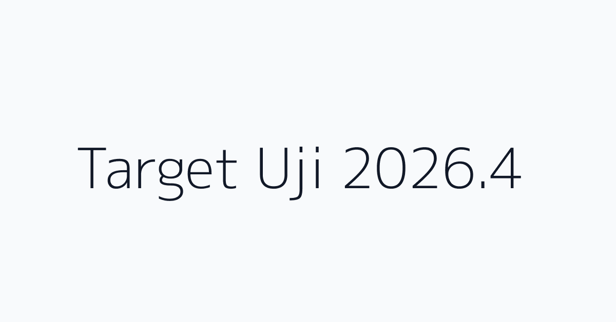 Target Uji 2026.4