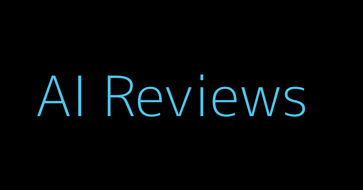 AI Reviews Cover