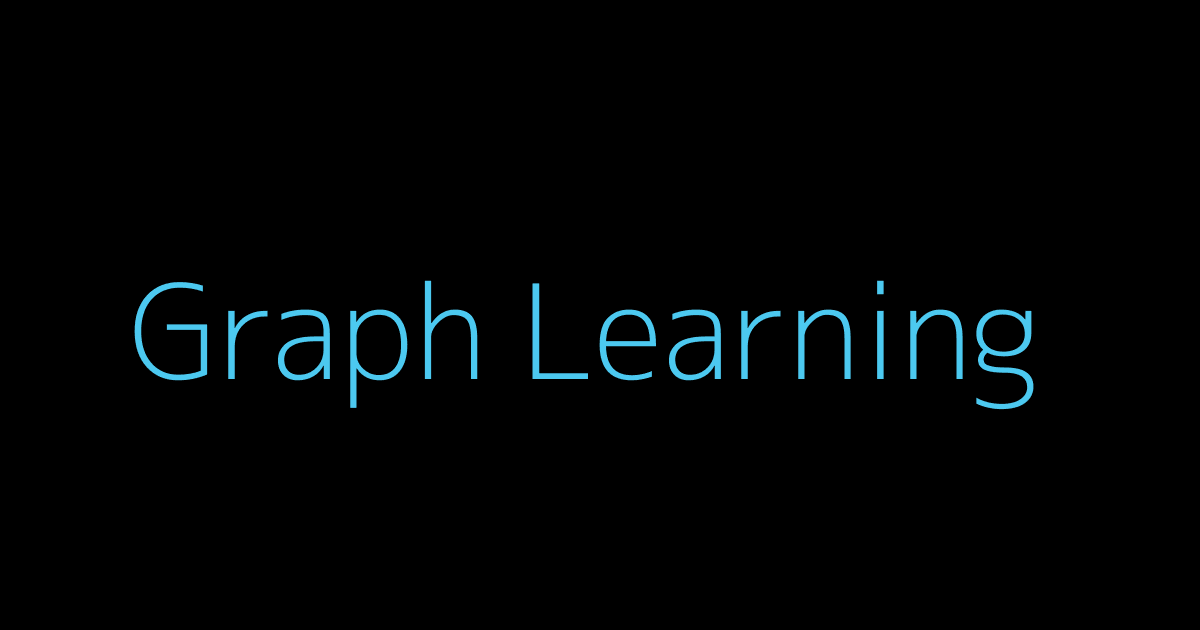 Graph Learning Cover