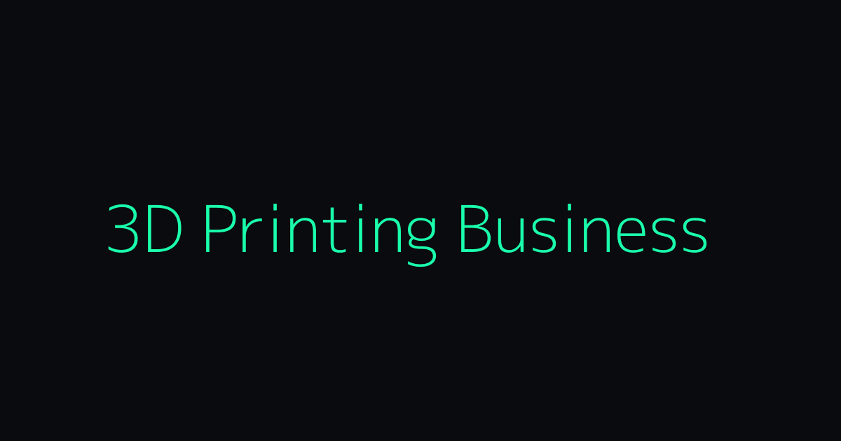 Starting a 3D Printing Business from Home: A Seller's Playbook hero image