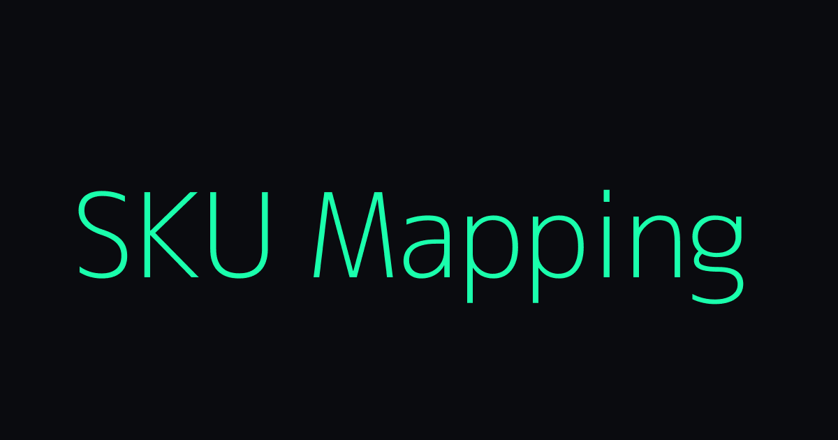 How SKU Mapping Works for 3D Printed Products hero image