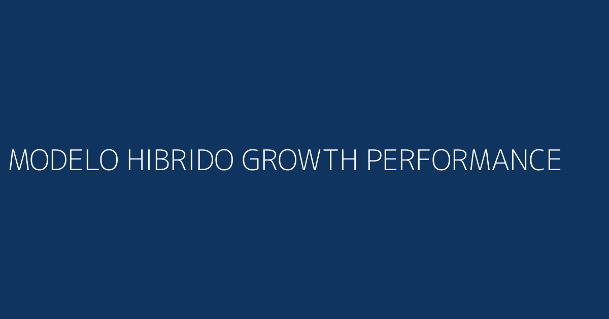 Diagrama Venn de Growth y Performance con zona de conflicto en el centro