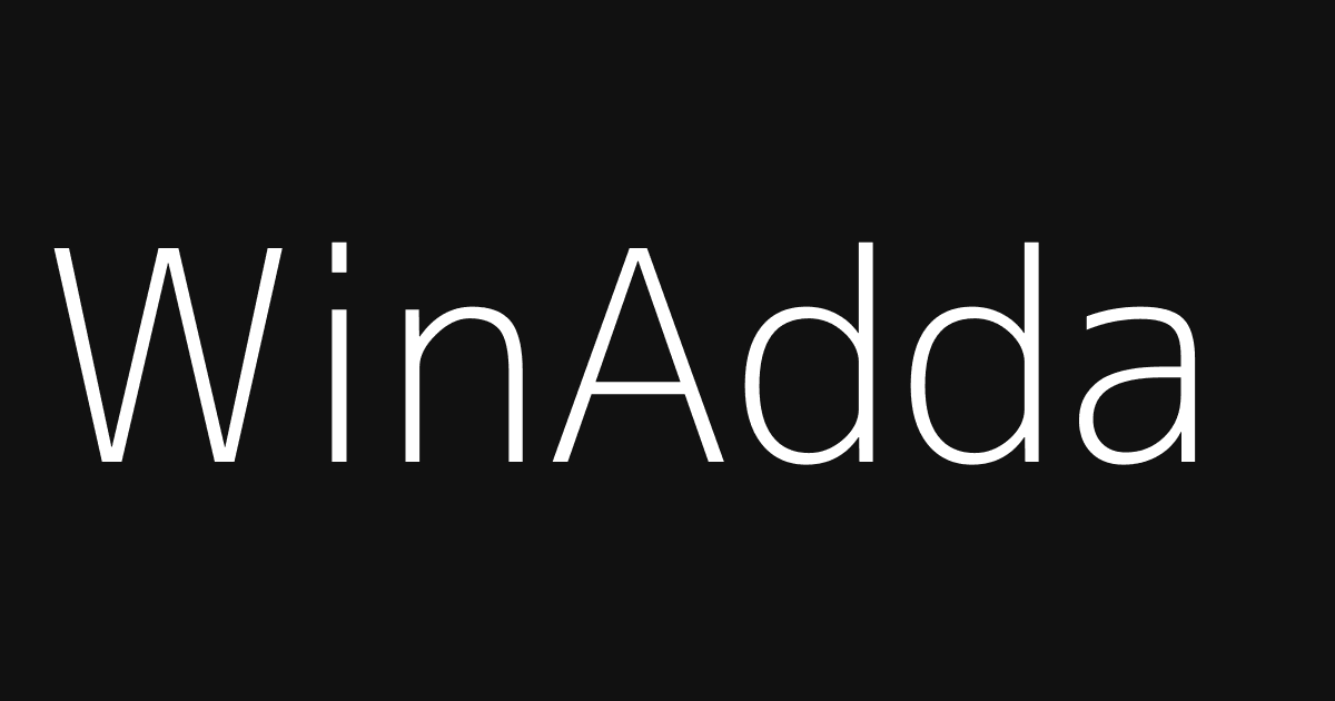 About Us – WinAdda