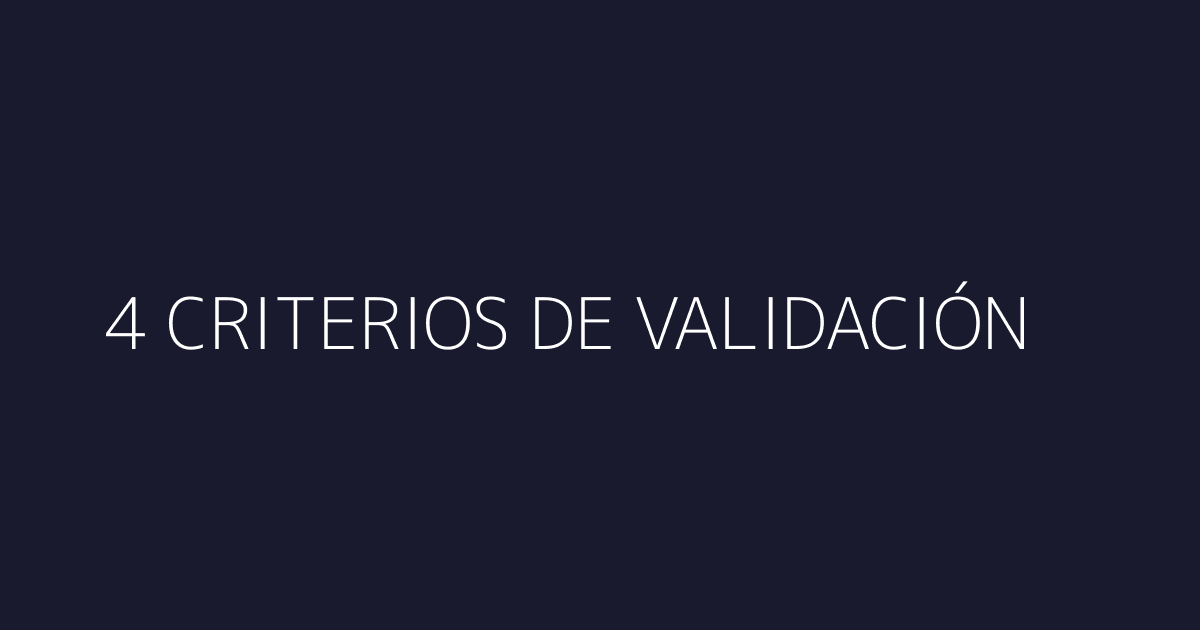 Checklist visual con semáforos para cada criterio