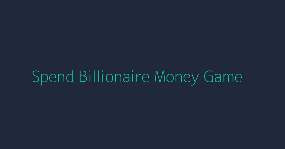 Player spending billions on the most expensive cars in a spending simulator game