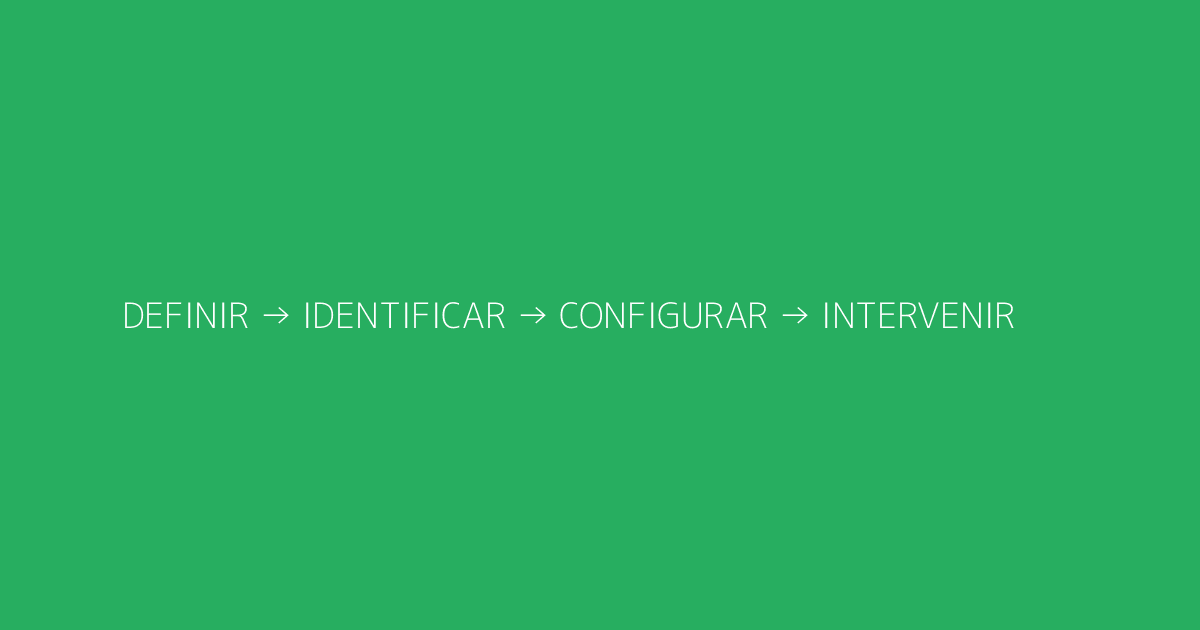 Framework de 4 pasos para detección temprana de churn