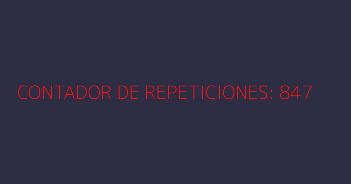 Manos en guitarra con contador de repeticiones