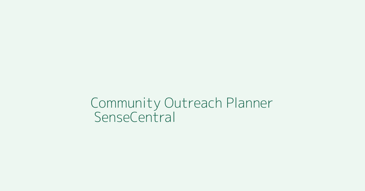 Printable Community Outreach Planner Ideas featured image