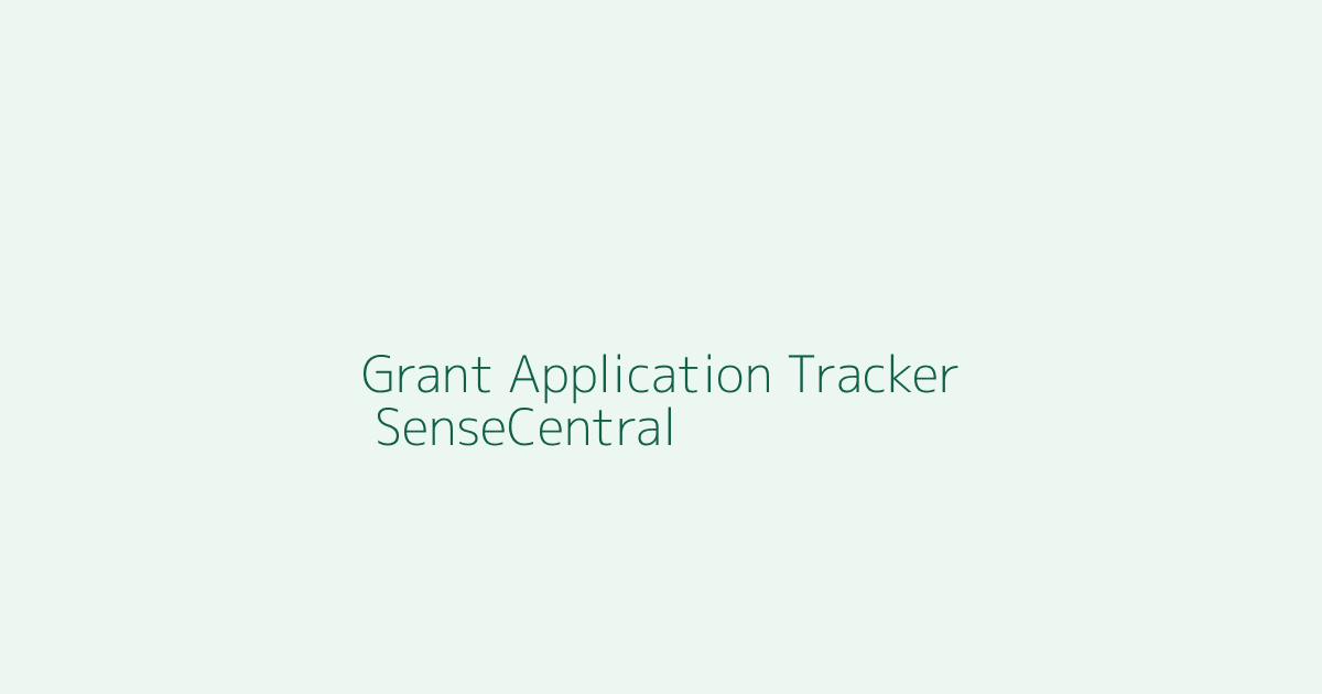 Printable Grant Application Tracker Ideas featured image