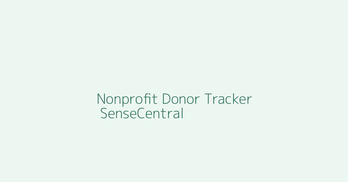 Printable Nonprofit Donor Tracker Ideas featured image