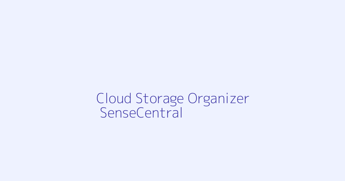 Printable Cloud Storage Organizer Ideas featured image