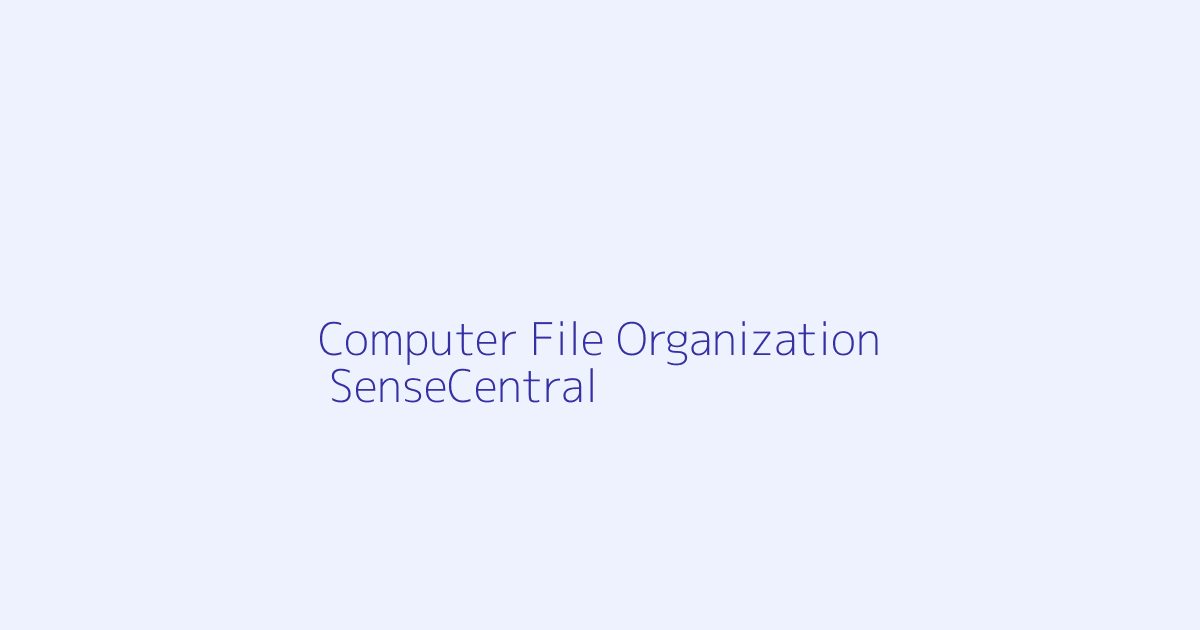 Printable Computer File Organization Ideas featured image