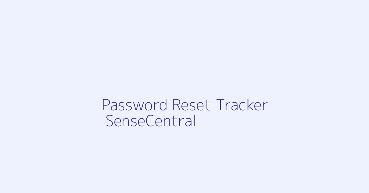 Printable Password Reset Tracker Ideas featured image