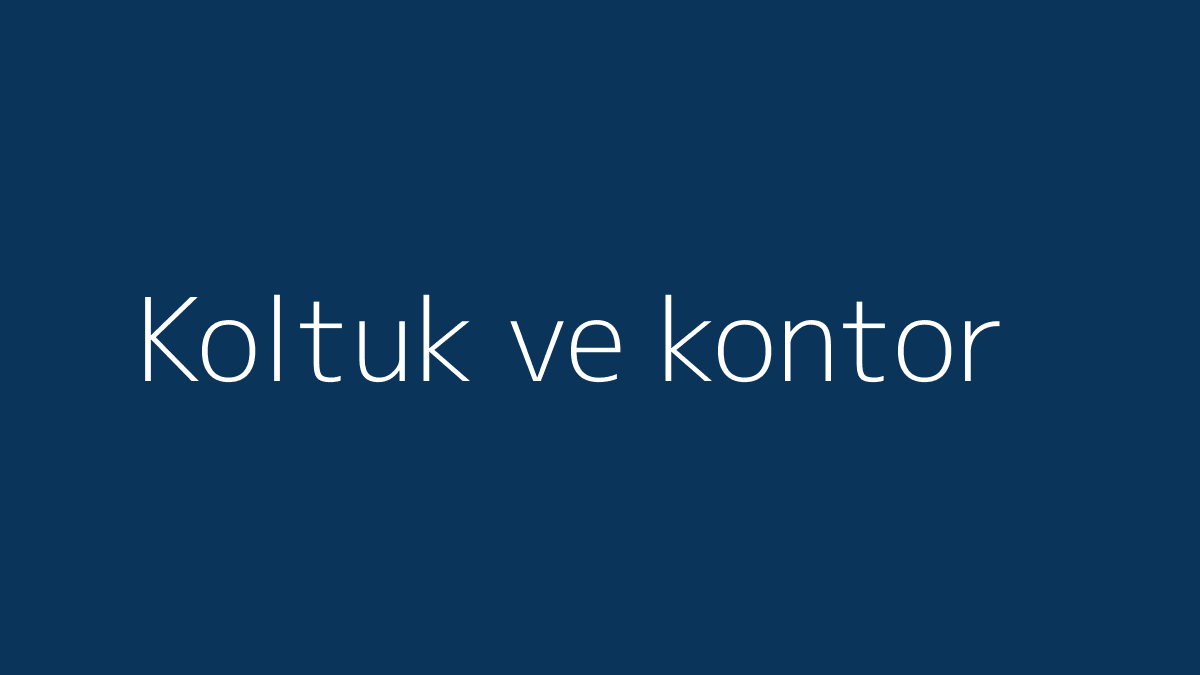 Koltuk ve ders hakkı ekranlarının yer tutucu görseli.