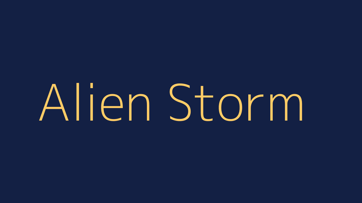 Alien Storm related image