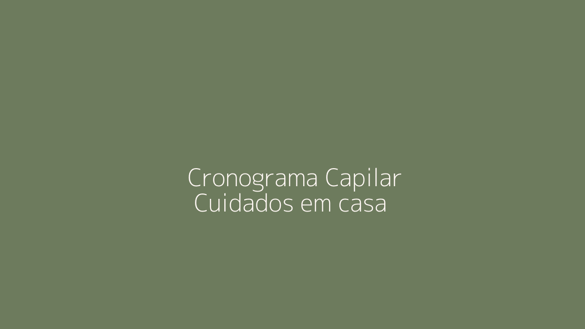 Cuidados Capilares em Casa: Como Criar uma Rotina Sem Excesso de Produtos
