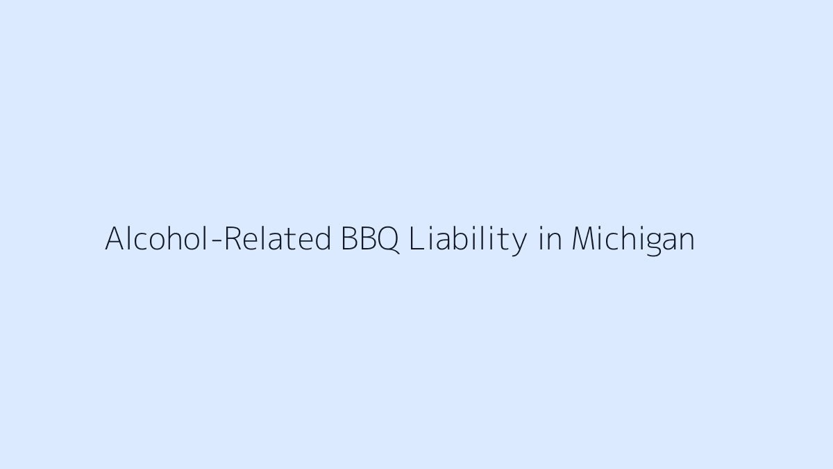 Flowchart visualization showing the difference between homeowner exposure, dram shop claims against licensed sellers, and minor-drinking criminal exposure in Michigan