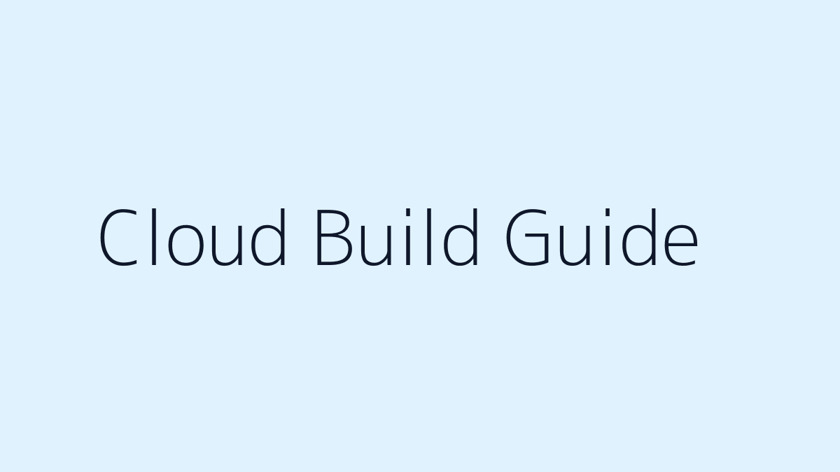 Cloud Build 비용 줄이기 대표 이미지