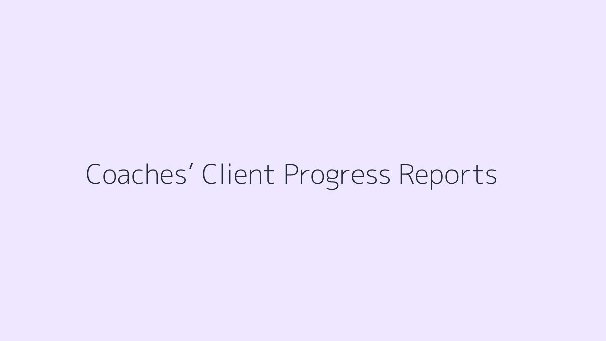 Canva Templates for Coaches’ Client Progress Reports featured image