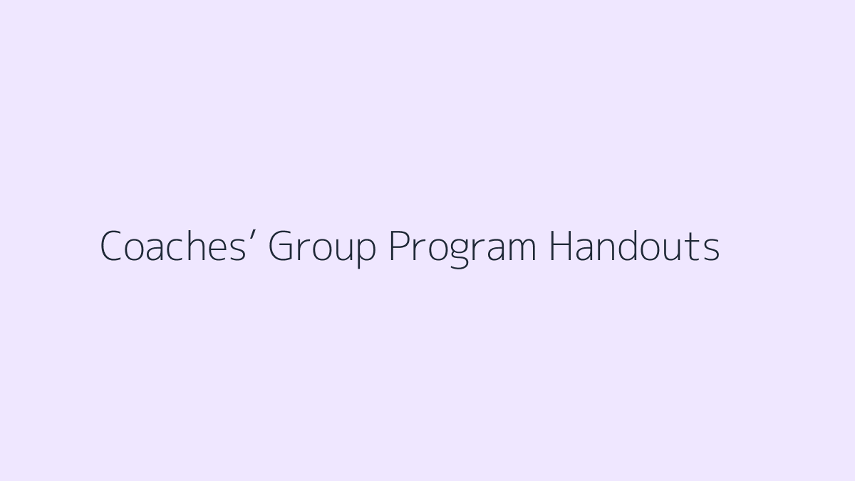 Canva Templates for Coaches’ Group Program Handouts featured image